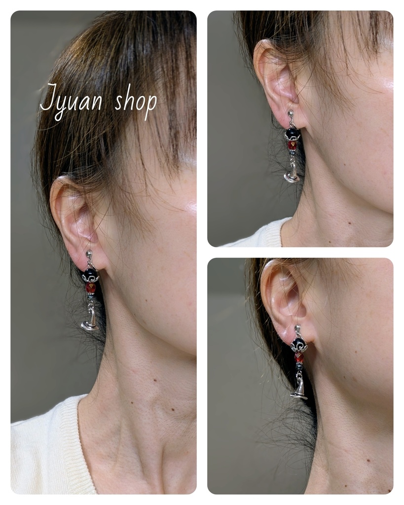 魔男のイチ ※イチ※ ※ゴクラクver.2※ ※デスカラス※ イメージ イヤリング/ピアス