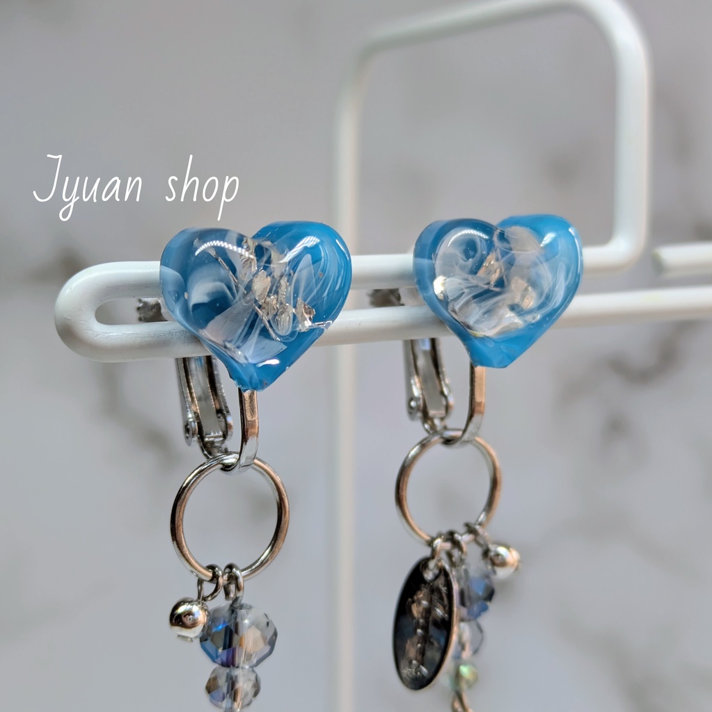 ヒロアカ 荼毘 イメージ イヤリング/ピアス ver.3