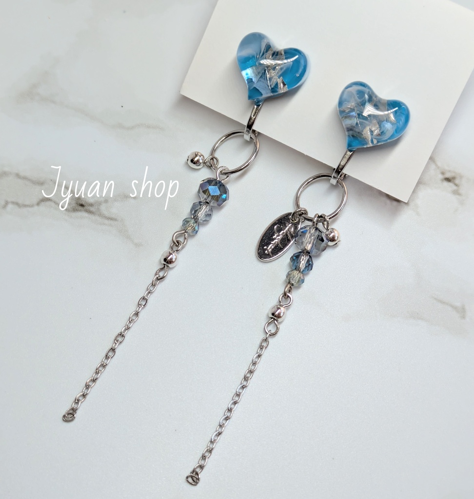 ヒロアカ 荼毘 イメージ イヤリング/ピアス ver.3