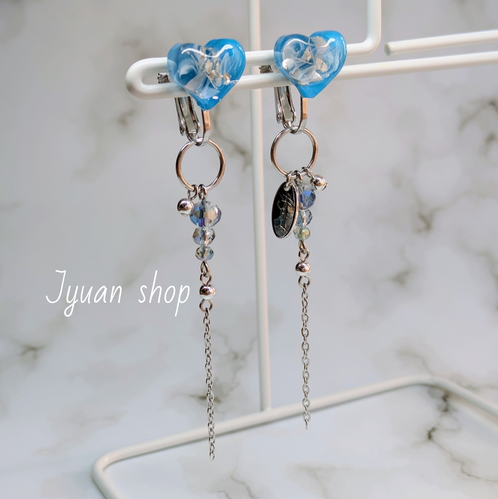 ヒロアカ 荼毘 イメージ イヤリング/ピアス ver.3