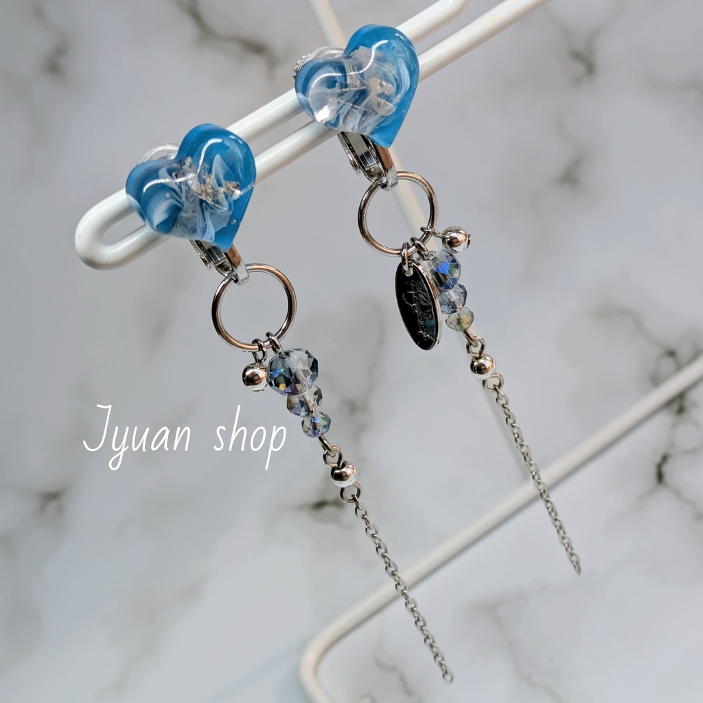 ヒロアカ 荼毘 イメージ イヤリング/ピアス ver.3