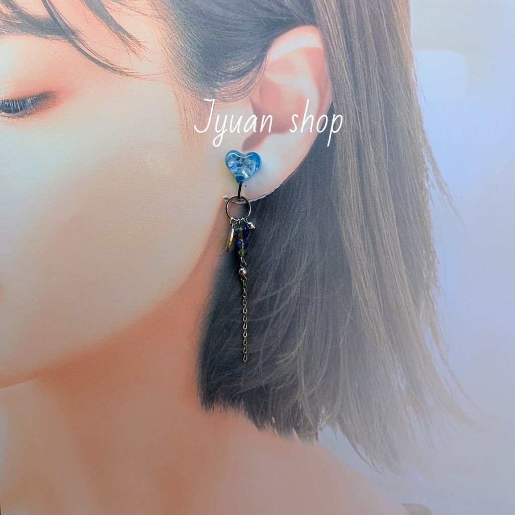 ヒロアカ 荼毘 イメージ イヤリング/ピアス ver.3