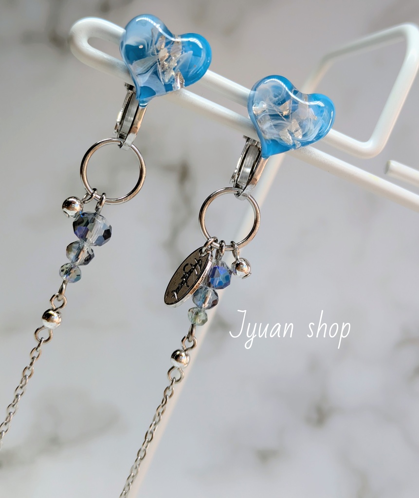 ヒロアカ 荼毘 イメージ イヤリング/ピアス ver.3