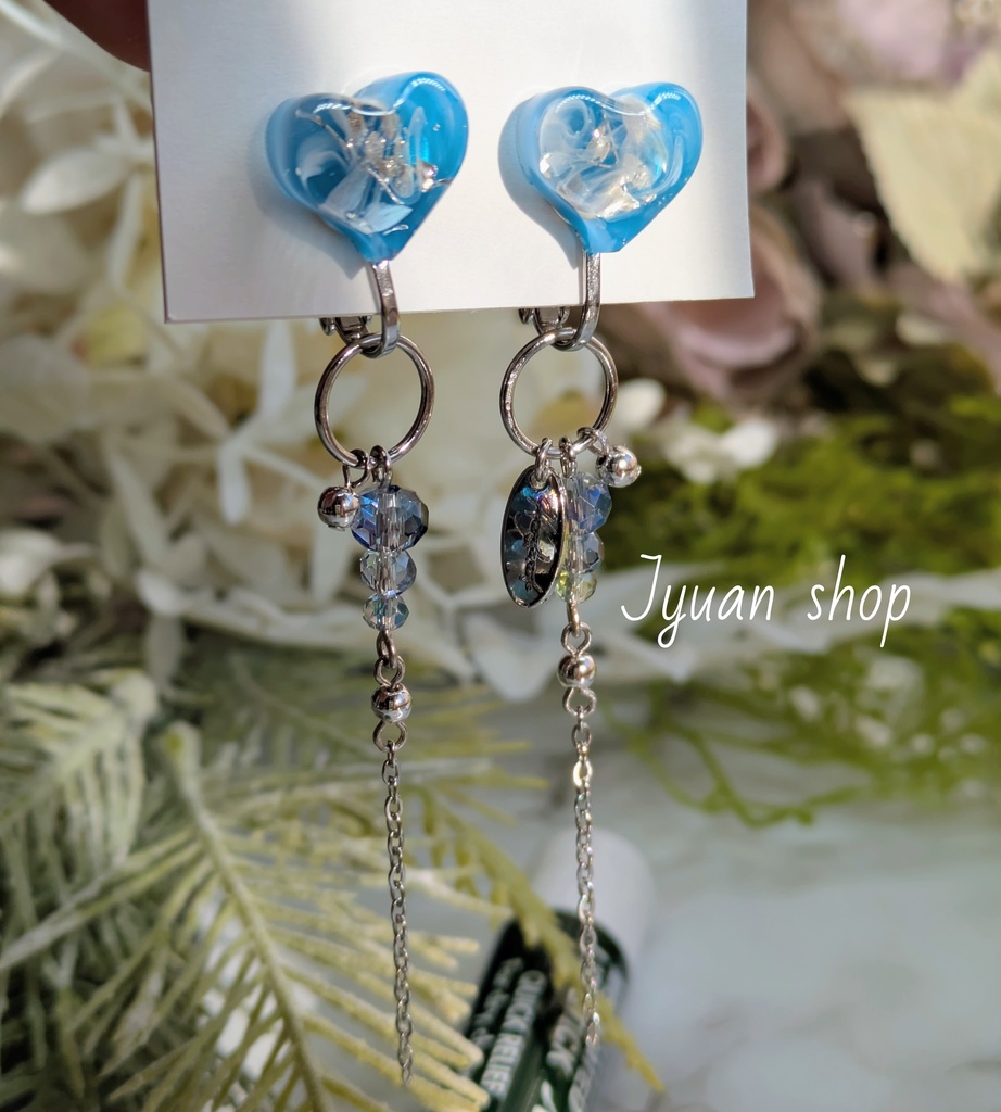 ヒロアカ 荼毘 イメージ イヤリング/ピアス ver.3