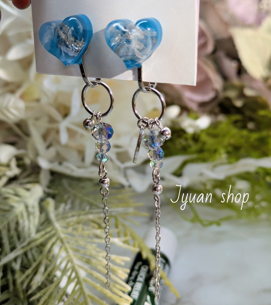 ヒロアカ 荼毘 イメージ イヤリング/ピアス ver.3