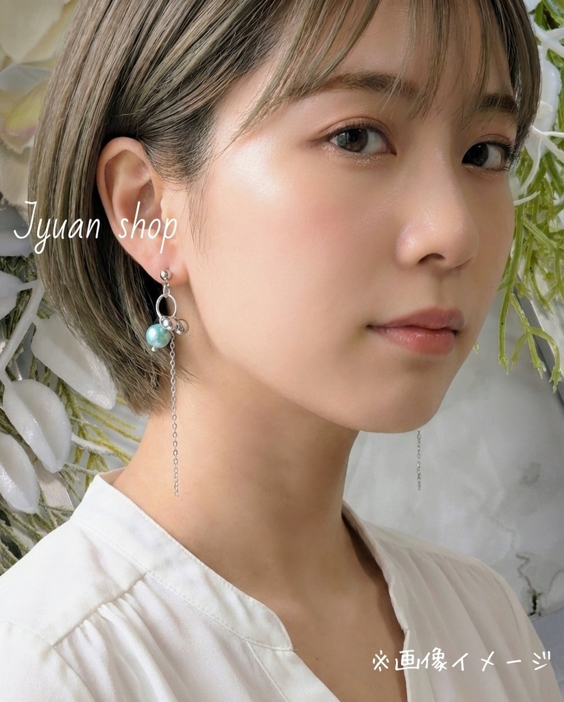 ハイキュー!! 青葉城西イメージカラー イヤリング/ピアス 7