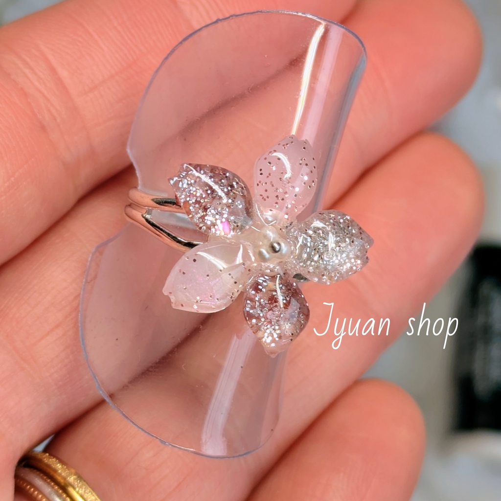 ★プレゼント企画★ 大人の桜アクセサリー 耳飾り&リング ※応募締切2/22※