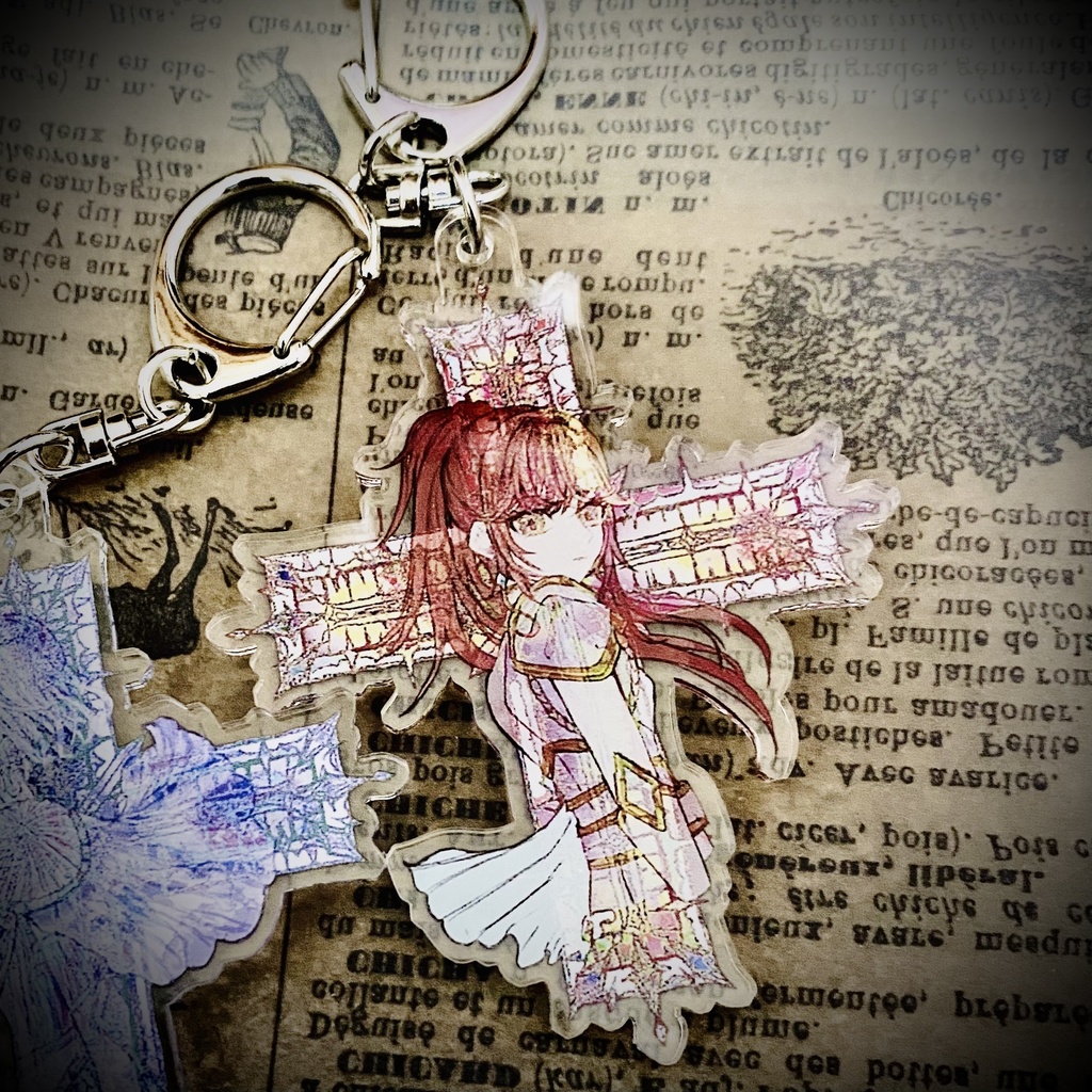 Acrylic Keychain flare ver.