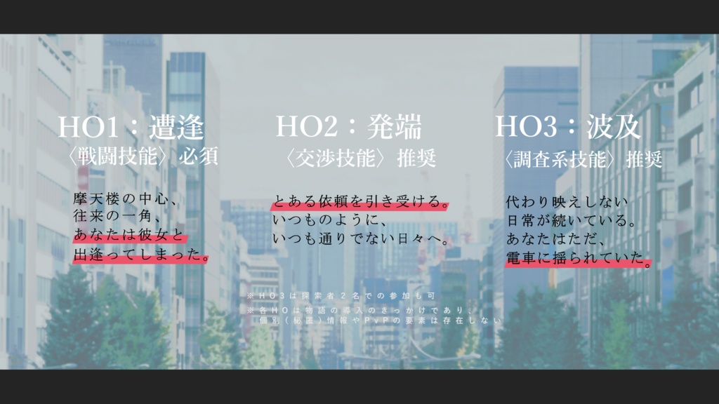 『ForLorn』SPLL:E194691(CoC6版)