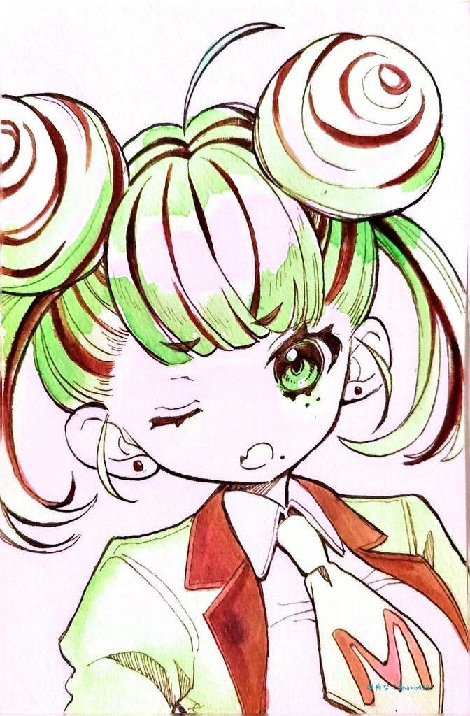 【原画】アイスのドローイング1〜3