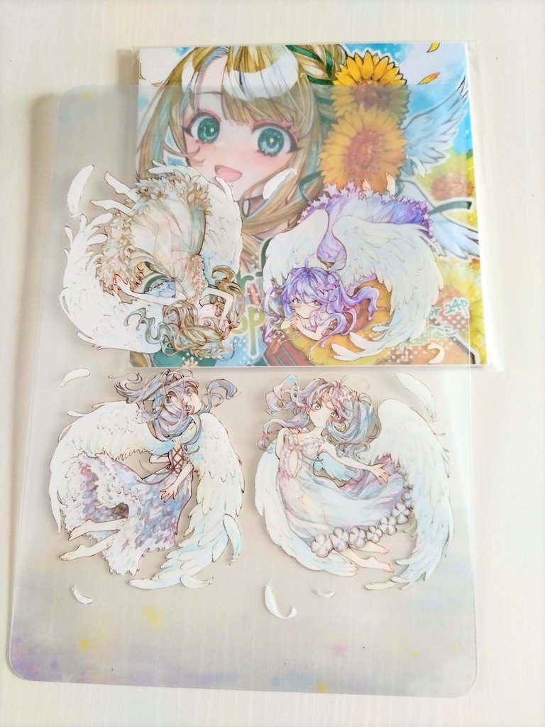 【イラスト集4】&ステッカー&クリア下敷き