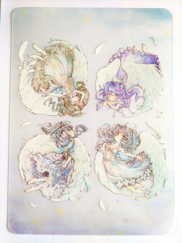 【イラスト集4】&ステッカー&クリア下敷き