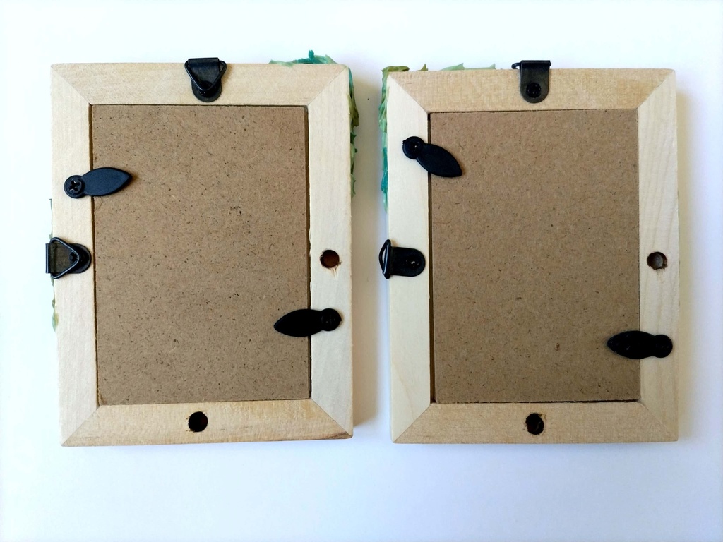 【額付きミニ原画】洋窓1〜4