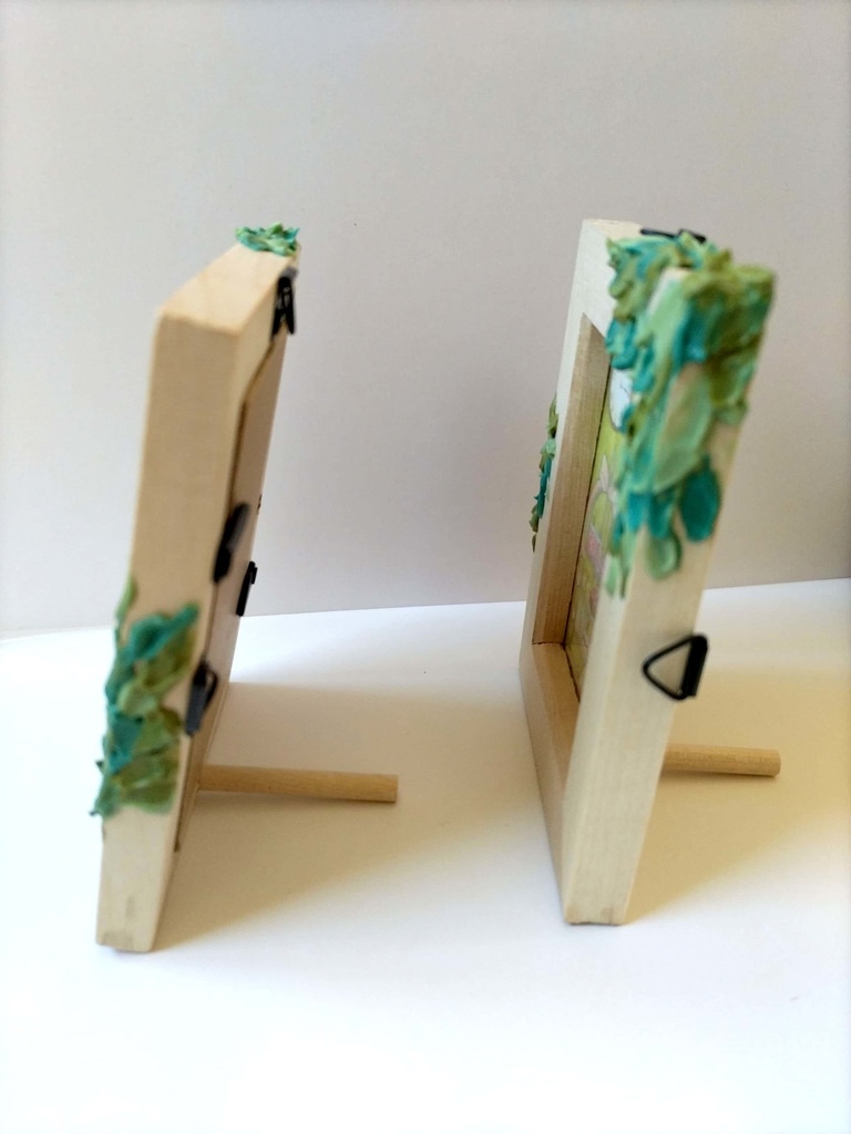 【額付きミニ原画】洋窓1〜4