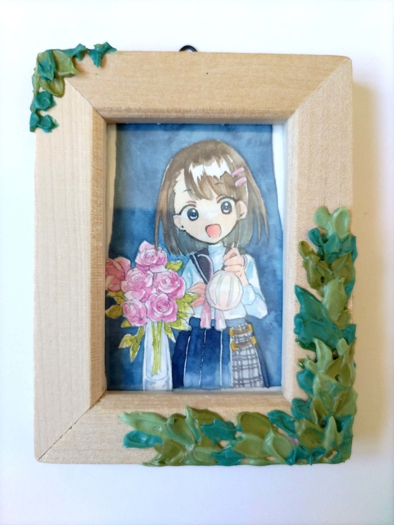 【額付きミニ原画】洋窓1〜4