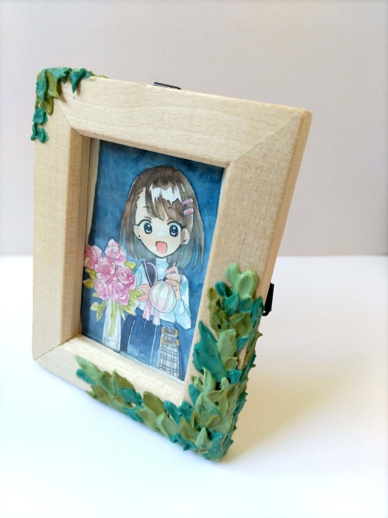 【額付きミニ原画】洋窓1〜4