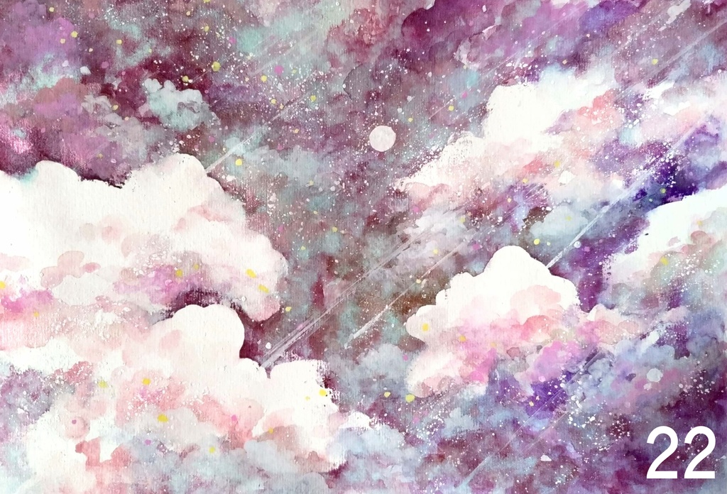 【原画】幻想風景画