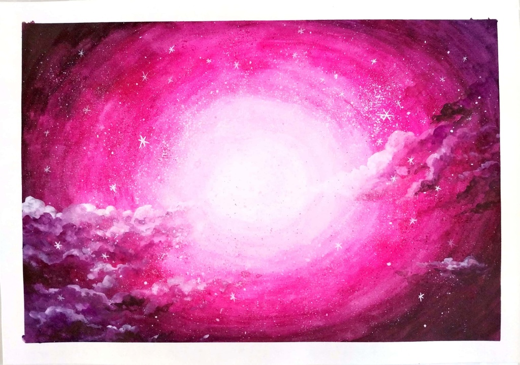 【原画】幻想風景画