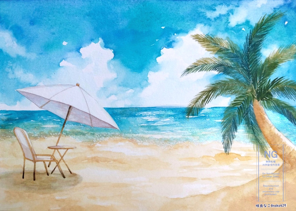 【原画】幻想風景画