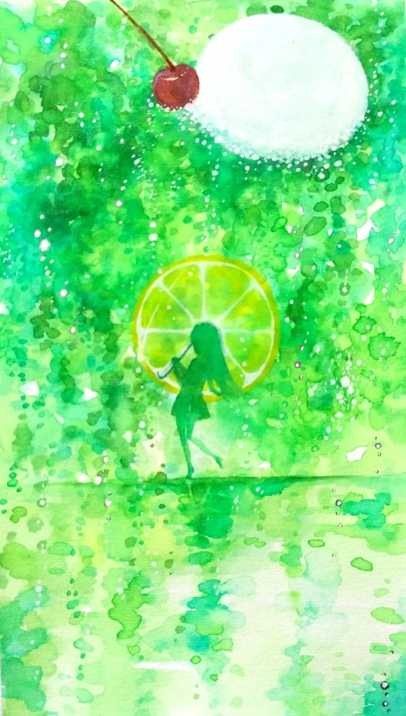 【原画】幻想風景画
