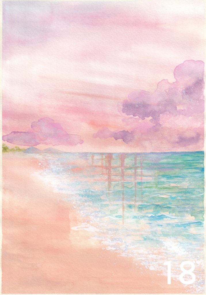 【原画】幻想風景画
