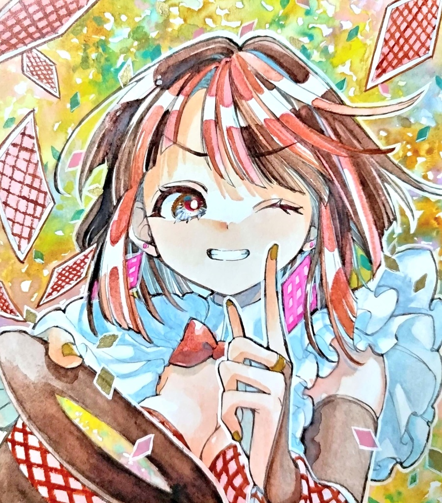 【てのひらペーパー原画】16~30