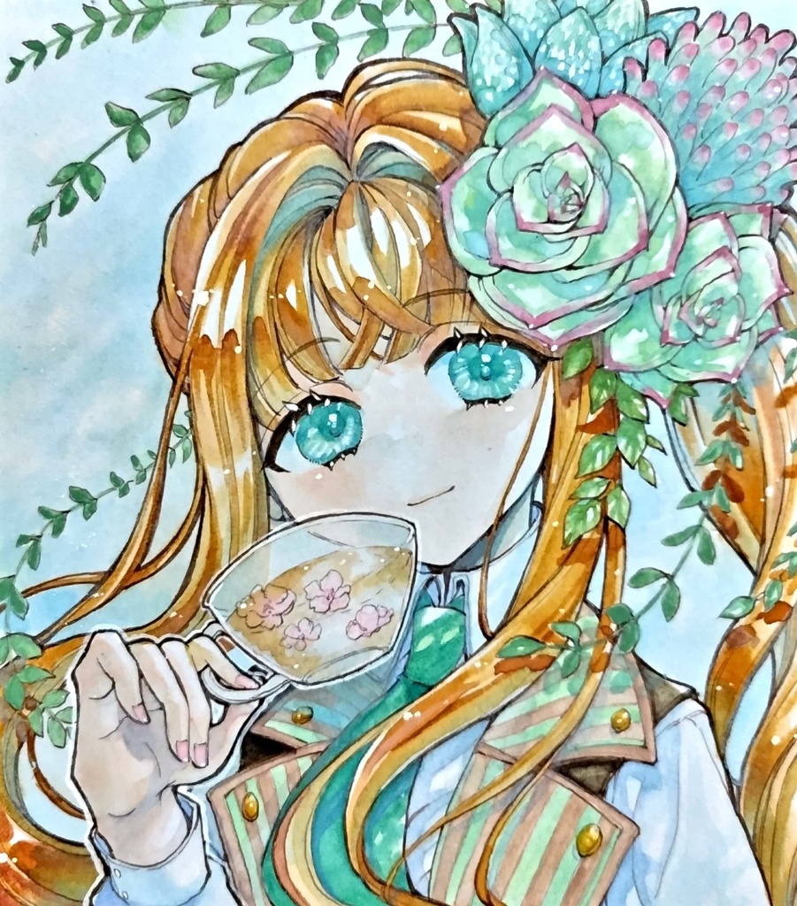 【てのひらペーパー原画】16~30