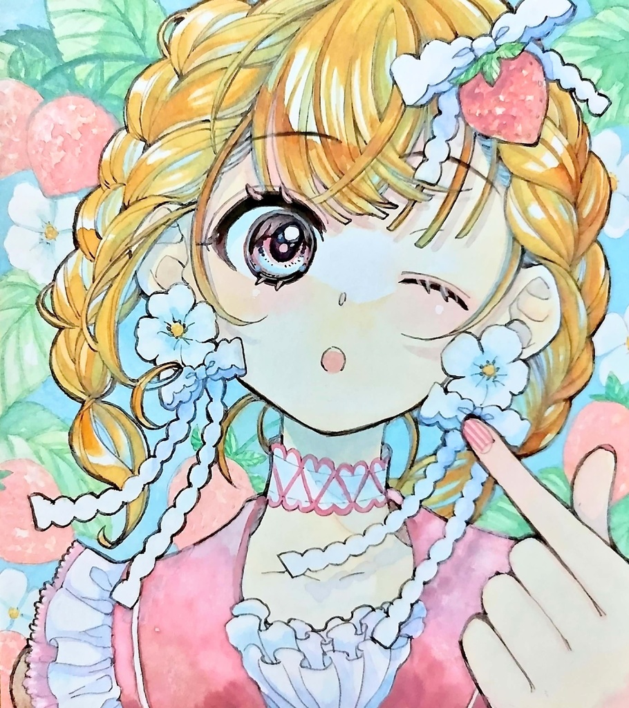 【てのひらペーパー原画】16~30