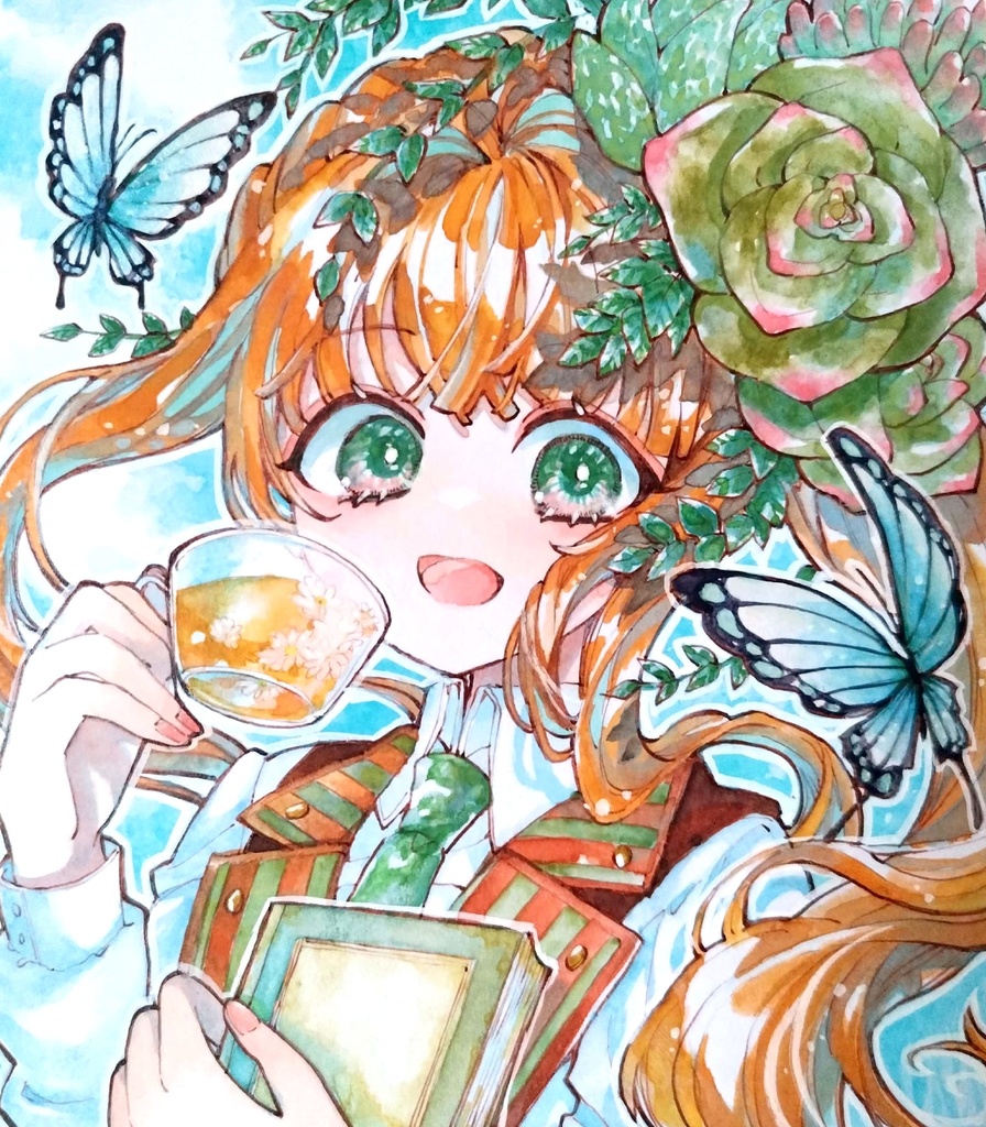 【てのひらペーパー原画】16~30