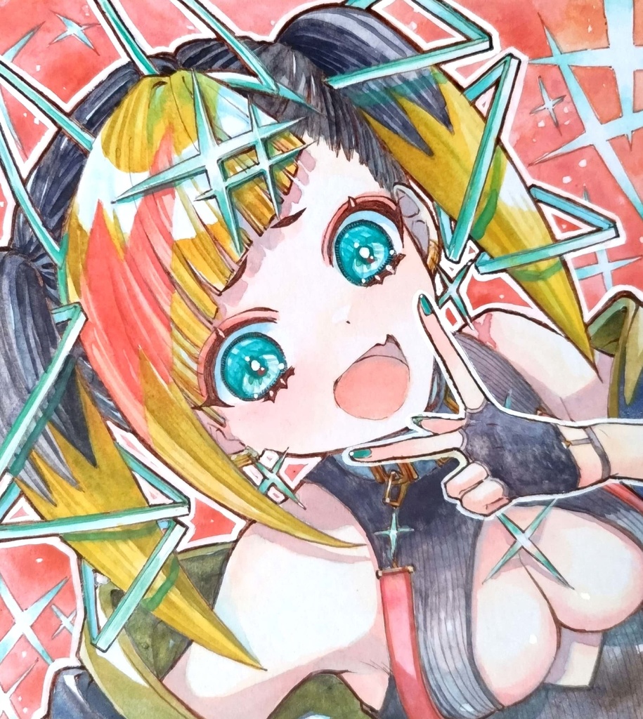 【てのひらペーパー原画】16~30