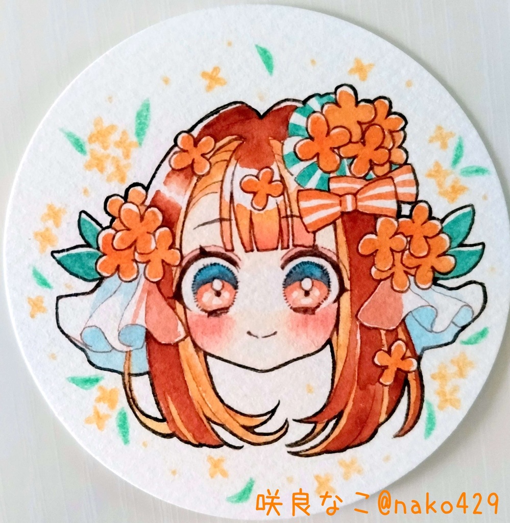 【原画】3年目の水彩マラソン