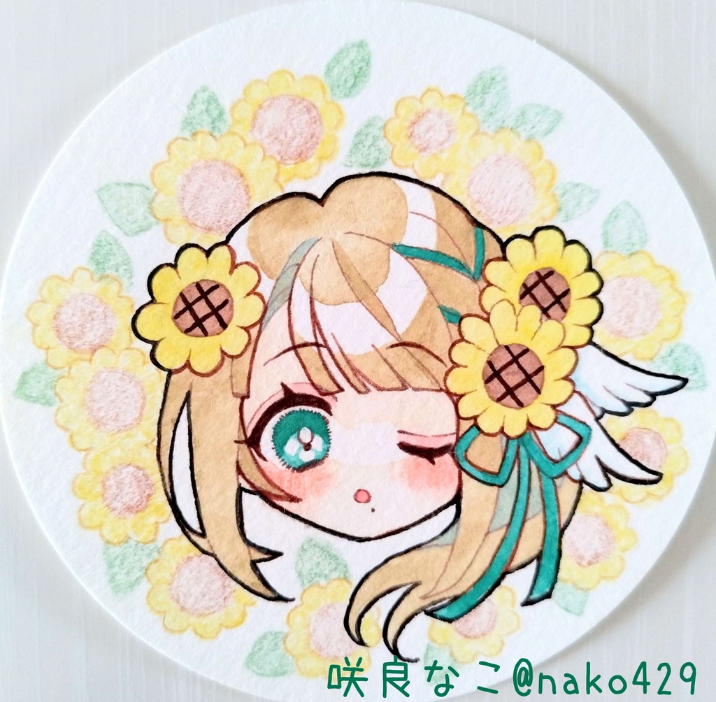 【原画】3年目の水彩マラソン