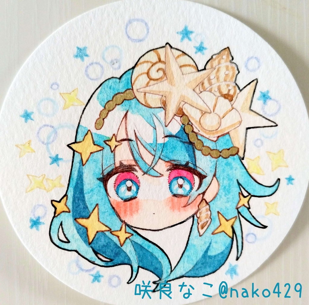 【原画】3年目の水彩マラソン