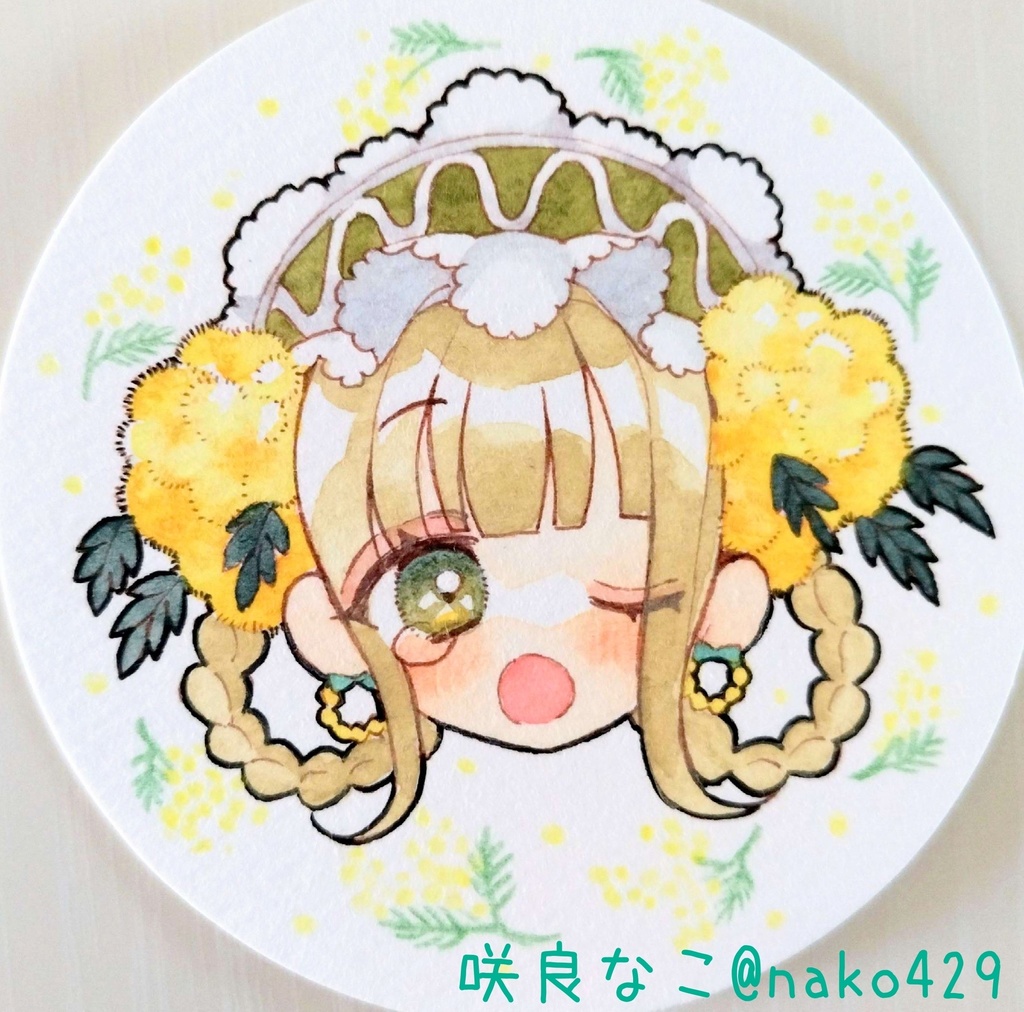 【原画】3年目の水彩マラソン