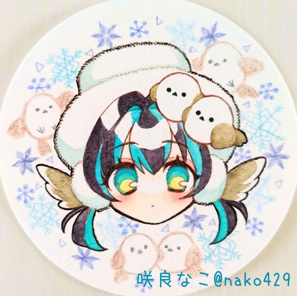 【原画】3年目の水彩マラソン