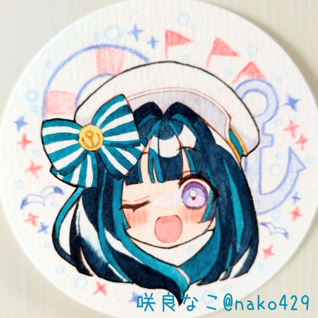 【原画】3年目の水彩マラソン