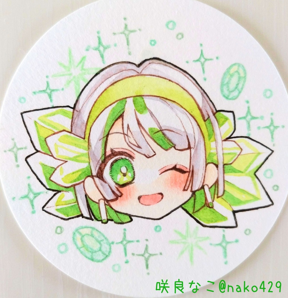 【原画】3年目の水彩マラソン