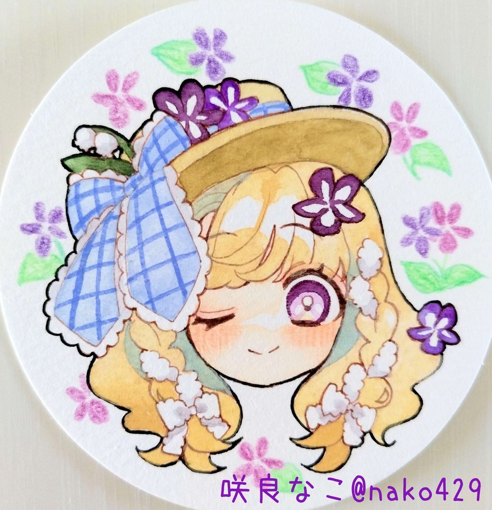 【原画】3年目の水彩マラソン