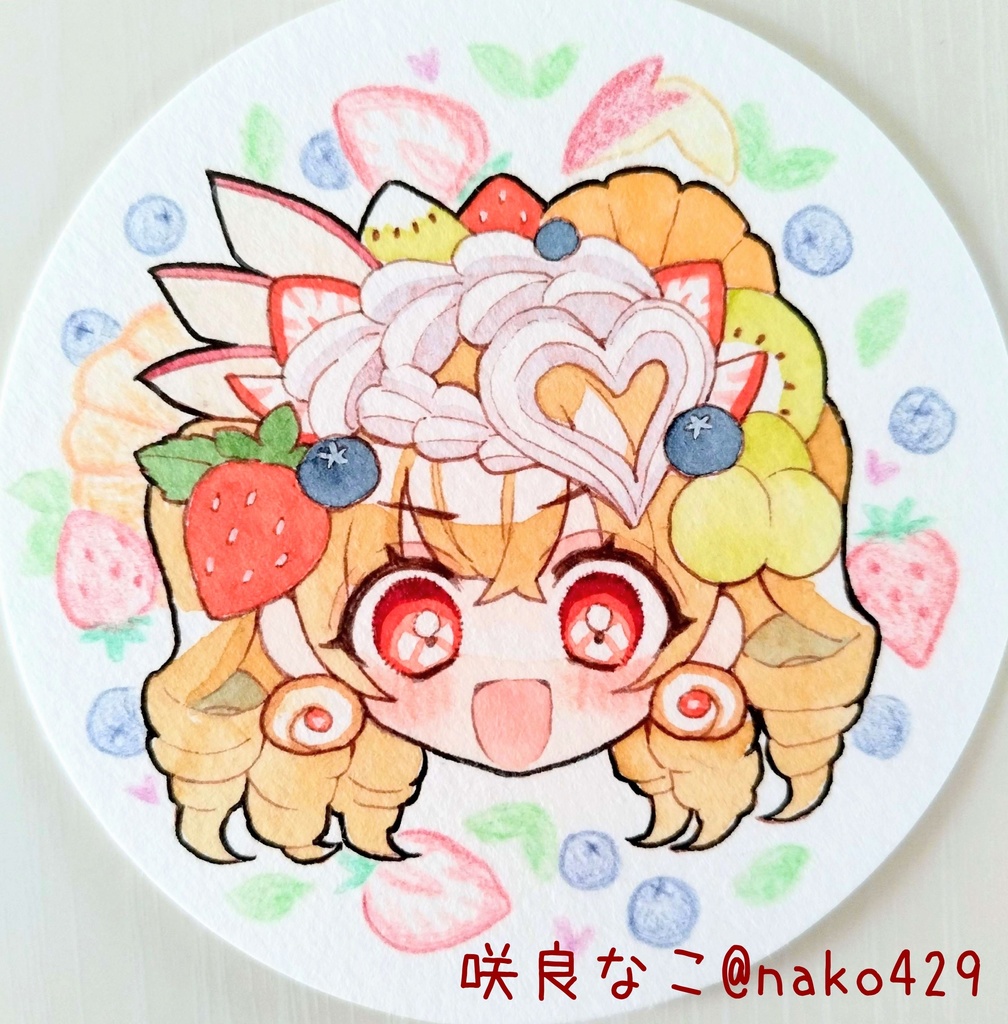 【原画】3年目の水彩マラソン