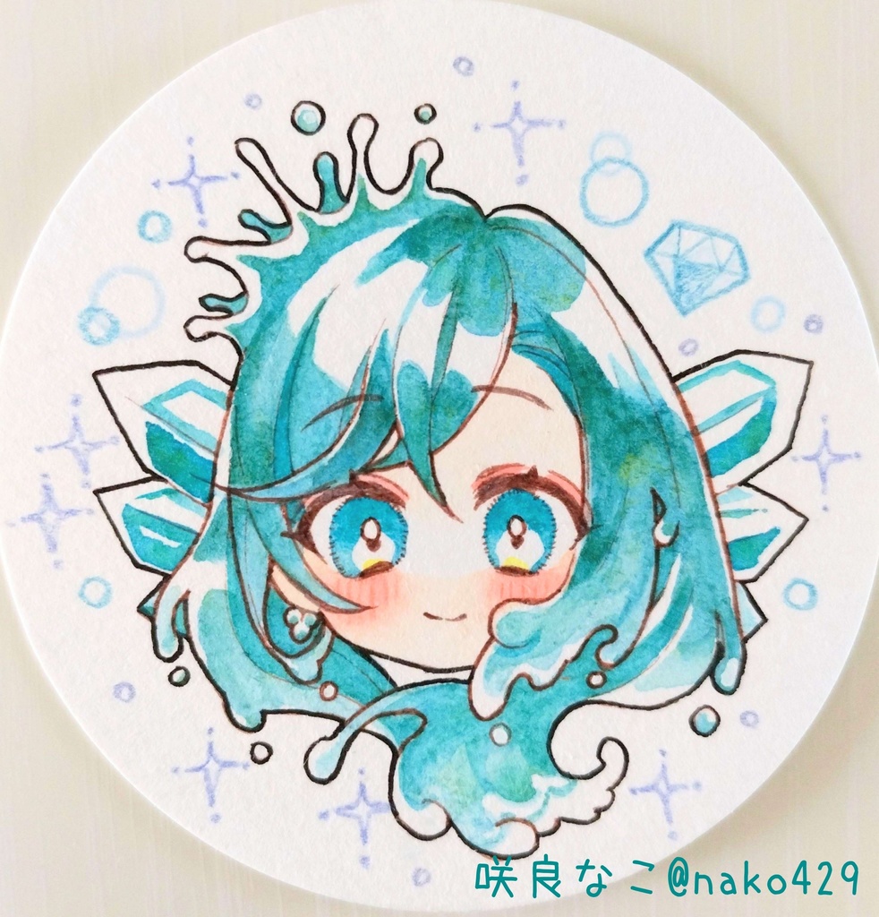 【原画】3年目の水彩マラソン