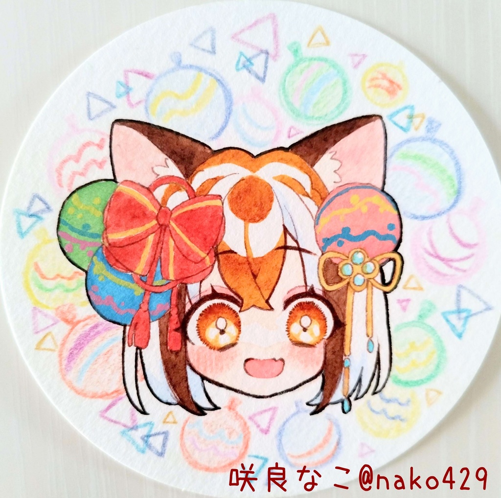 【原画】3年目の水彩マラソン