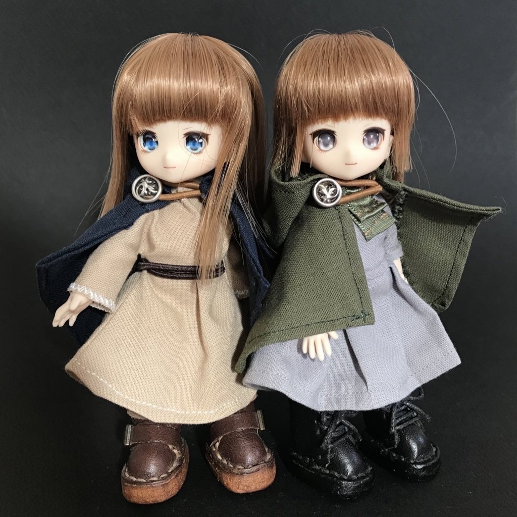 オビツ11用　服「魔法学校制服」