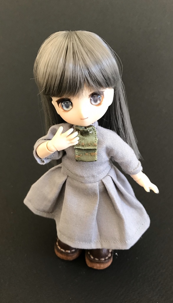 オビツ11用　服「魔法学校制服」