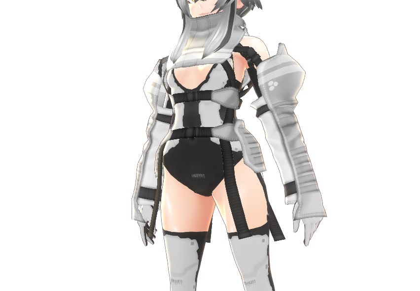 VRoid衣装"女性用SFスーツ"カスタムアイテム&テクスチャ