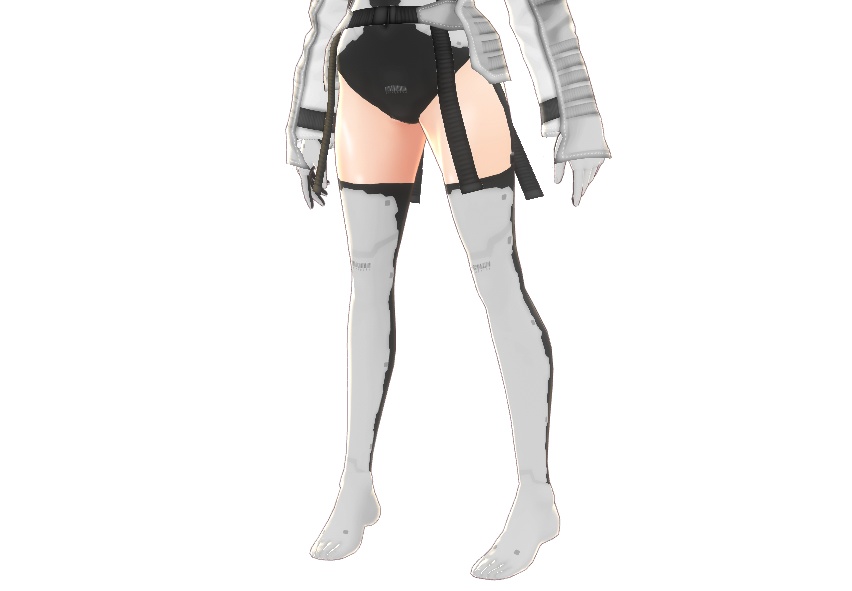 VRoid衣装"女性用SFスーツ"カスタムアイテム&テクスチャ