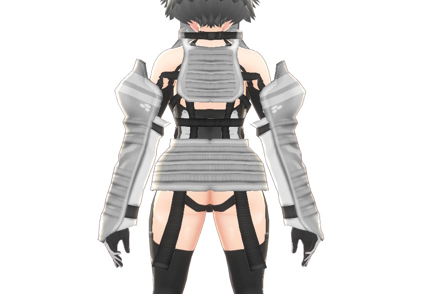 VRoid衣装"女性用SFスーツ"カスタムアイテム&テクスチャ