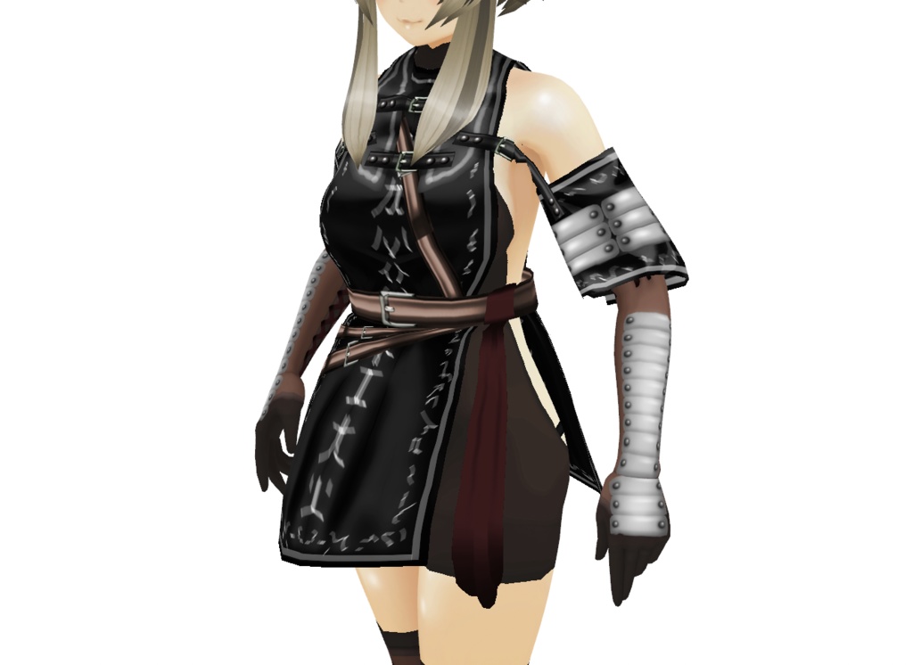 VRoid衣装「ファンタジー衣装」カスタムアイテム&テクスチャ