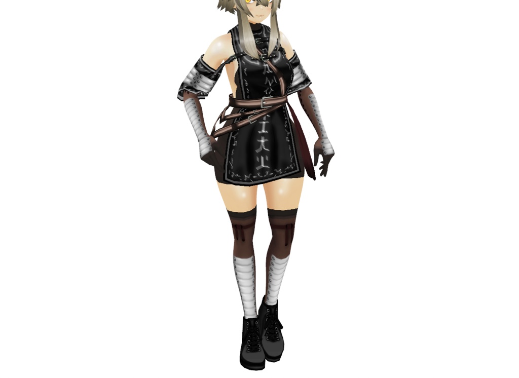 VRoid衣装「ファンタジー衣装」カスタムアイテム&テクスチャ