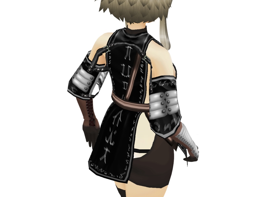 VRoid衣装「ファンタジー衣装」カスタムアイテム&テクスチャ