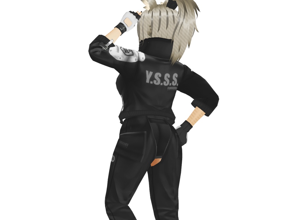 VRoid衣装"Lynx No.5セット"男女兼用